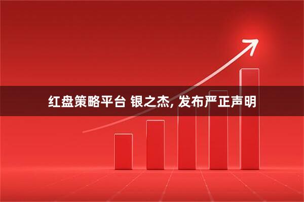 红盘策略平台 银之杰, 发布严正声明
